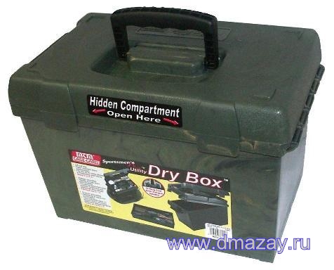 Ящик пластиковый водозащищенный MTM (МТМ) Sportsmans Plus Utility DRY BOX SPUD1-09 Wild Camo для охотников, рыбаков, любителей водного спорта и туристов камуфлированный